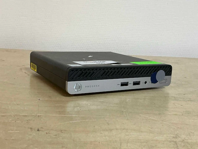 Hp prodesk 400 g5 dm - i3-9500t desktop - afbeelding 1 van  3
