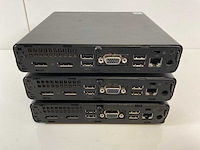Hp prodesk 400 g5 dm, core(tm) i5 9th gen, 8 gb ram, 256 gb nvme mini desktops (3x) - afbeelding 4 van  5