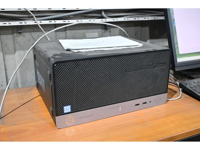 Hp prodesk 400 g5 mt intel core i5-8500 desktop inclusief iiyama-monitor - afbeelding 1 van  1