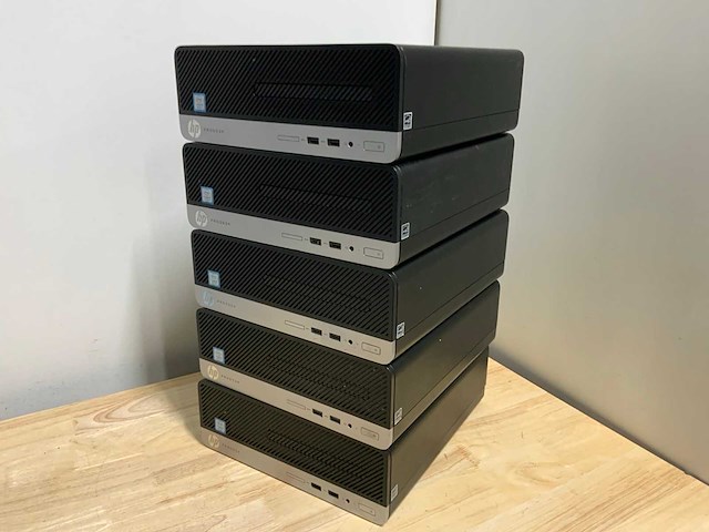 Hp prodesk 400 g5 sff desktop (5x) - afbeelding 3 van  9