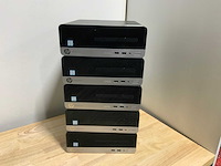 Hp prodesk 400 g5 sff desktop (5x) - afbeelding 1 van  9
