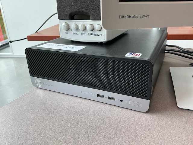 Hp prodesk 400 g5 sff desktop - afbeelding 3 van  6