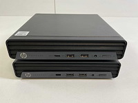 Hp prodesk 400 g6, core(tm) i3 10th gen, 8 gb ram, 256 gb nvme mini desktops (2x) - afbeelding 1 van  6