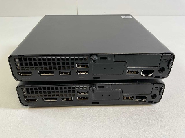 Hp prodesk 400 g6, core(tm) i3 10th gen, 8 gb ram, 256 gb nvme mini desktops (2x) - afbeelding 4 van  6