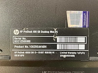 Hp prodesk 400 g6, core(tm) i3 10th gen, 8 gb ram, 256 gb nvme mini desktops (2x) - afbeelding 6 van  6