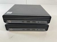 Hp prodesk 400 g6, core(tm) i5 10th gen, 8 gb ram, 256 gb nvme mini desktops (2x) - afbeelding 1 van  6