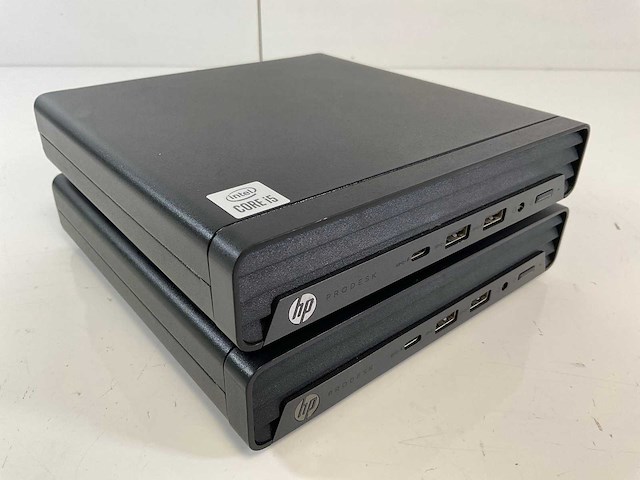 Hp prodesk 400 g6, core(tm) i5 10th gen, 8 gb ram, 256 gb nvme mini desktops (2x) - afbeelding 2 van  6