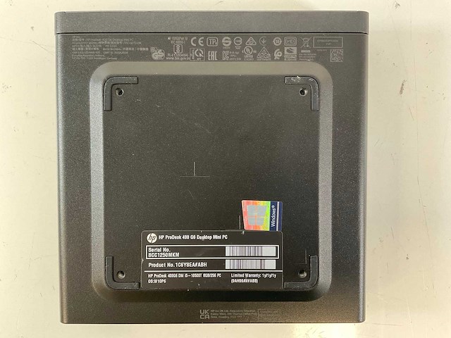 Hp prodesk 400 g6, core(tm) i5 10th gen, 8 gb ram, 256 gb nvme mini desktops (2x) - afbeelding 6 van  6