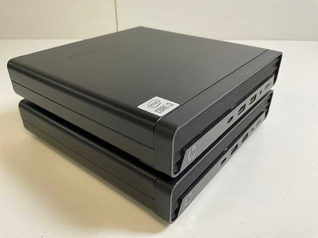 Hp prodesk 400 g6, core(tm) i5 10th gen, 8gb ram, 256 gb nvme mini desktops (2x) - afbeelding 2 van  7