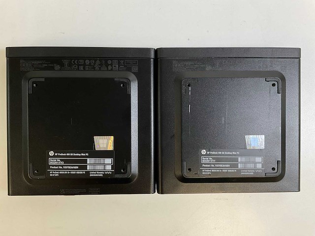 Hp prodesk 400 g6, core(tm) i5 10th gen, 8gb ram, 256 gb nvme mini desktops (2x) - afbeelding 5 van  7