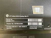 Hp prodesk 400 g6, core(tm) i5 10th gen, 8gb ram, 256 gb nvme mini desktops (2x) - afbeelding 6 van  7