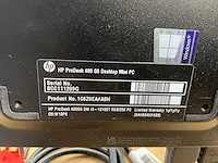 Hp prodesk 400 g6 desktop mini desktop - afbeelding 5 van  7