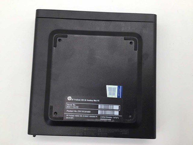Hp prodesk 400 g6 mini i5-10500t 16gb mem desktop - afbeelding 6 van  7