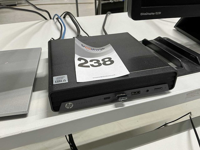 Hp prodesk 400 g6 mini pc desktop - afbeelding 2 van  4