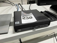 Hp prodesk 400 g6 mini pc desktop - afbeelding 2 van  4