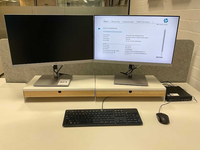Hp prodesk 400 g6 mini sff desktop - afbeelding 2 van  8
