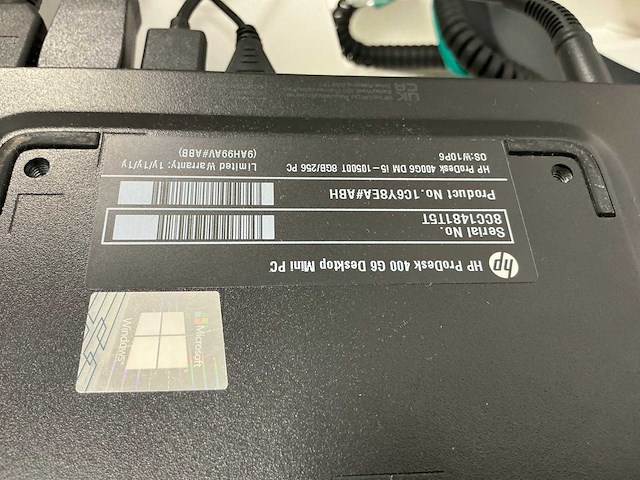 Hp prodesk 400 g6 mini sff desktop - afbeelding 5 van  8