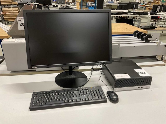 Hp prodesk 400 g6 sff desktop - afbeelding 2 van  5