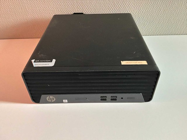 Hp prodesk 400 g6 sff desktop - afbeelding 2 van  8