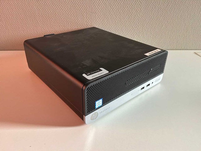 Hp prodesk 400 g6 sff desktop - afbeelding 5 van  8
