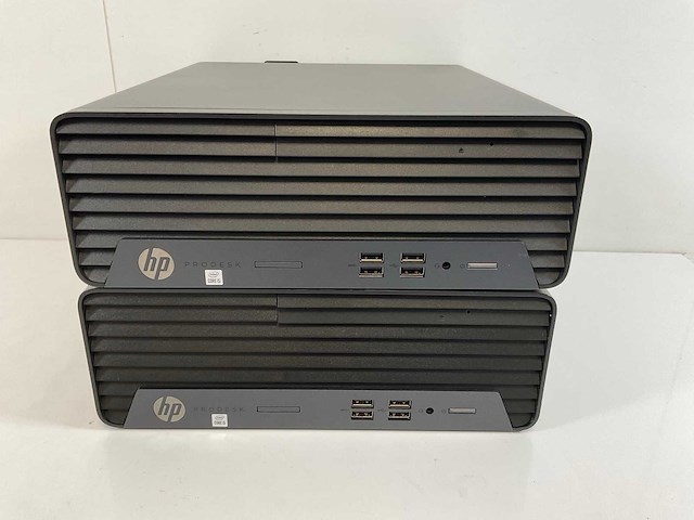 Hp prodesk 400 g7, core(tm) i5 10th gen, 16gb ram(2x 8gb), 256 gb nvme desktops (2x) - afbeelding 1 van  13