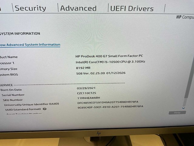 Hp prodesk 400 g7 desktop - afbeelding 10 van  11