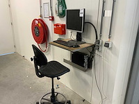 Hp prodesk 405 g5 sff werkplek met desktop - afbeelding 1 van  8