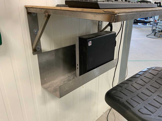Hp prodesk 405 g5 sff werkplek met desktop - afbeelding 7 van  8