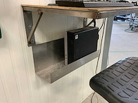 Hp prodesk 405 g5 sff werkplek met desktop - afbeelding 7 van  8