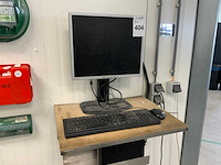 Hp prodesk 405 g5 sff werkplek met desktop - afbeelding 8 van  8