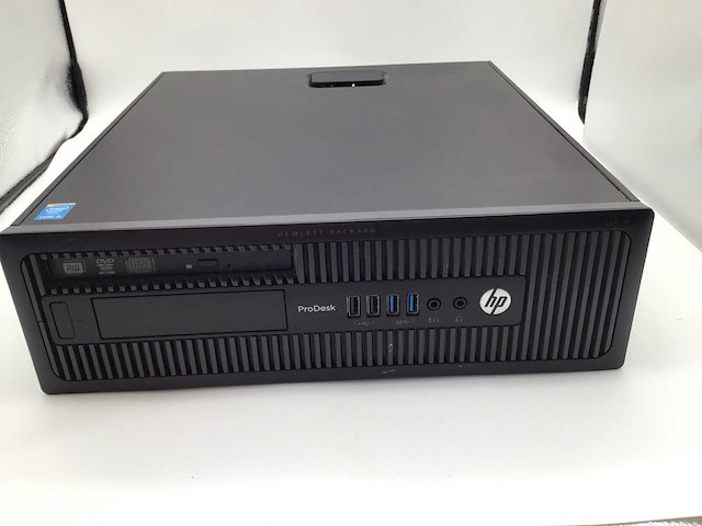 Hp prodesk 600 g1 sff - i5 - 8gb - 240gb kingston ssd desktop - afbeelding 1 van  2