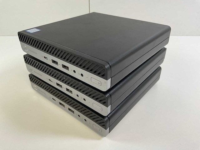 Hp prodesk 600 g3, core(tm) i5 7th gen, 8 gb ram, 256 gb nvme mini desktops (3x) - afbeelding 3 van  7