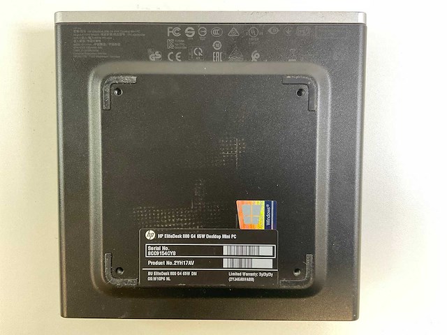 Hp prodesk 600 g3, core(tm) i5 7th gen, 8 gb ram, 256 gb nvme mini desktops (3x) - afbeelding 7 van  7