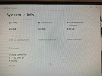 Hp prodesk 600 g3 desktop en monitor in verrijdbaar frame - afbeelding 7 van  7