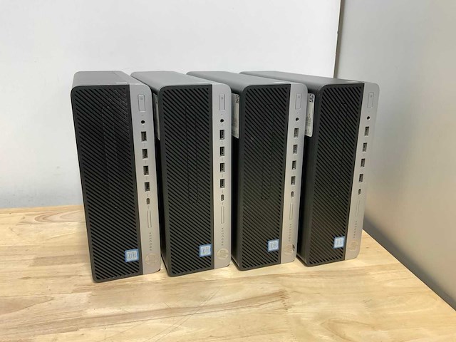 Hp prodesk 600 g4 sff desktop (4x) - afbeelding 1 van  6
