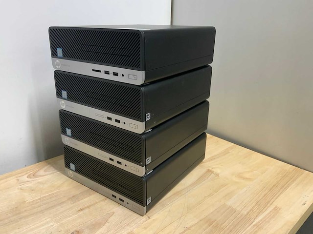Hp prodesk 600 g5 sff desktop (4x) - afbeelding 2 van  8