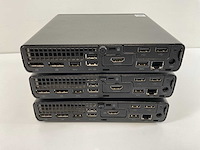 Hp prodesk 600 g6, core(tm) i5 10th gen, 8 gb ram, 256 gb nvme mini desktops (3x) - afbeelding 7 van  9
