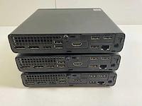 Hp prodesk 600 g6, core(tm) i5 10th gen, 8 gb ram, 256 gb nvme mini desktops (3x) - afbeelding 4 van  8