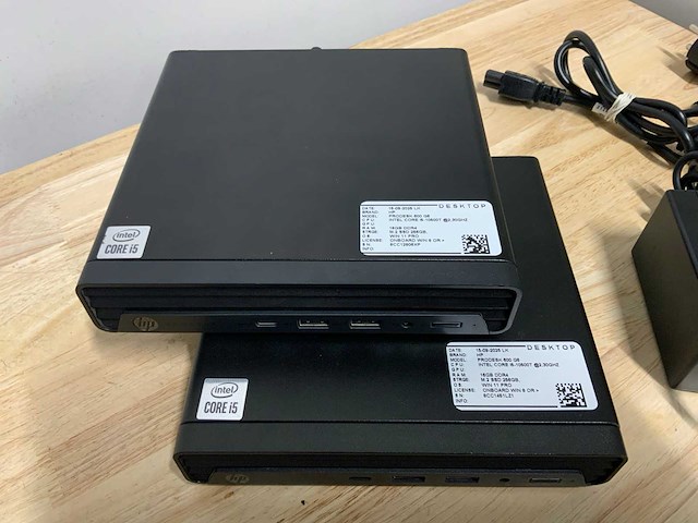 Hp prodesk 600 g6 desktop (2x) - afbeelding 2 van  5