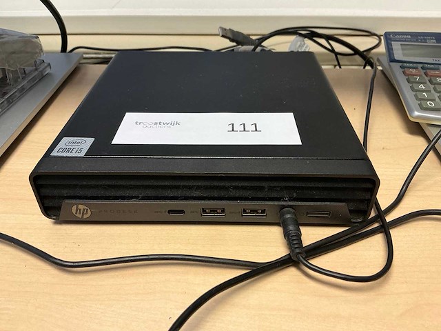 Hp prodesk 600 g6 mini pc desktop - afbeelding 3 van  8