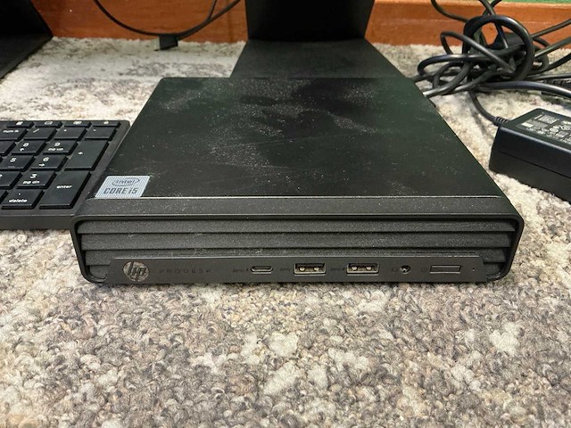 Hp prodesk 600 g6 mini pc desktop - afbeelding 3 van  5