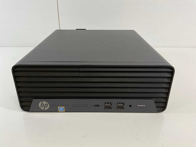 Hp prodesk 600 g6 sff, pentium(r) gold g6400, 8 gb ram, 128 gb nvme desktop - afbeelding 1 van  6
