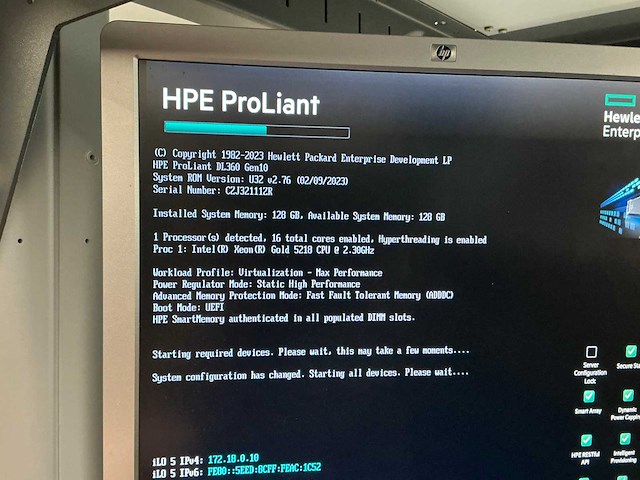 Hp proliant 360 g10 server - afbeelding 6 van  6