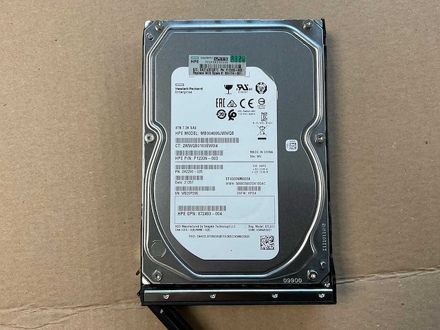 Hp proliant 4530 gen9, 1x 4tb sas(mb4000jvyzq) - 1x 4tb sas(mb004000jwwqb) - 7x 4tb sas(mg04sca40en) - 5x 4tb sas(mb004000jydpb) - 31x 4tb sas(mb4000fcwdk) node storage - afbeelding 3 van  13