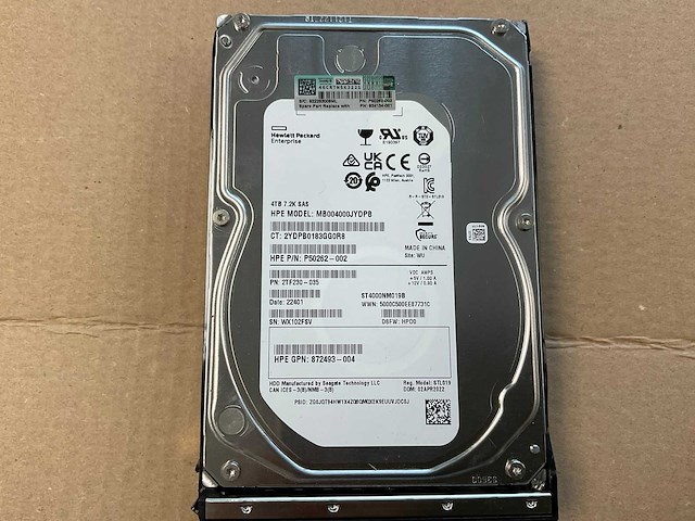 Hp proliant 4530 gen9, 1x 4tb sas(mb4000jvyzq) - 1x 4tb sas(mb004000jwwqb) - 7x 4tb sas(mg04sca40en) - 5x 4tb sas(mb004000jydpb) - 31x 4tb sas(mb4000fcwdk) node storage - afbeelding 5 van  13