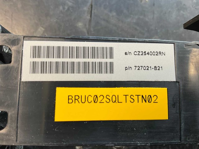 Hp proliant bl460c gen 9, 2x xeon(r) e5-2660 v3, 256 gb ram(16x 16 gb), 2x 120 gb ssd(tk0120gdjxt) blade - afbeelding 8 van  9