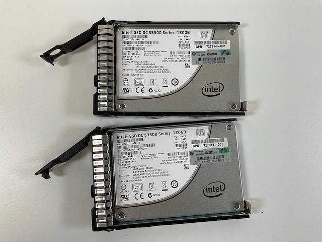 Hp proliant bl460c gen 9, 2x xeon(r) e5-2690 v3, 512 gb ram(16x 32 gb), 2x 120 gb ssd(tk0120gdjxt) blade - afbeelding 5 van  6