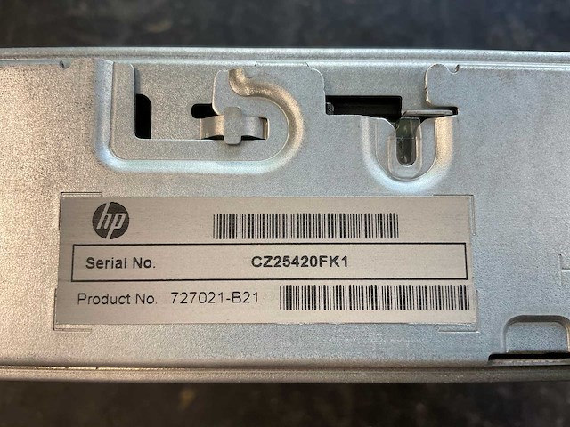 Hp proliant bl460c gen 9, 2x xeon(r) e5-2690 v3, 512 gb ram(16x 32 gb), 2x 240 gb ssd(vk000240gzxru) blade - afbeelding 7 van  9