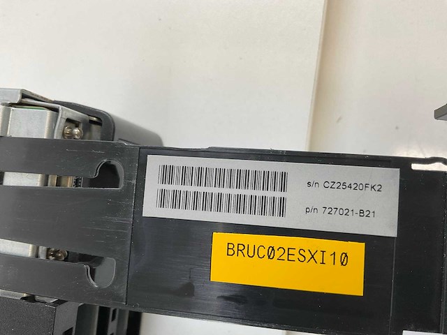 Hp proliant bl460c gen 9, 2x xeon(r) e5-2690 v3, 512 gb ram(16x 32 gb), no hdd blade - afbeelding 7 van  8