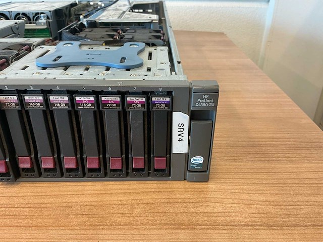Hp proliant dl360 g5 server (4x) - afbeelding 3 van  7